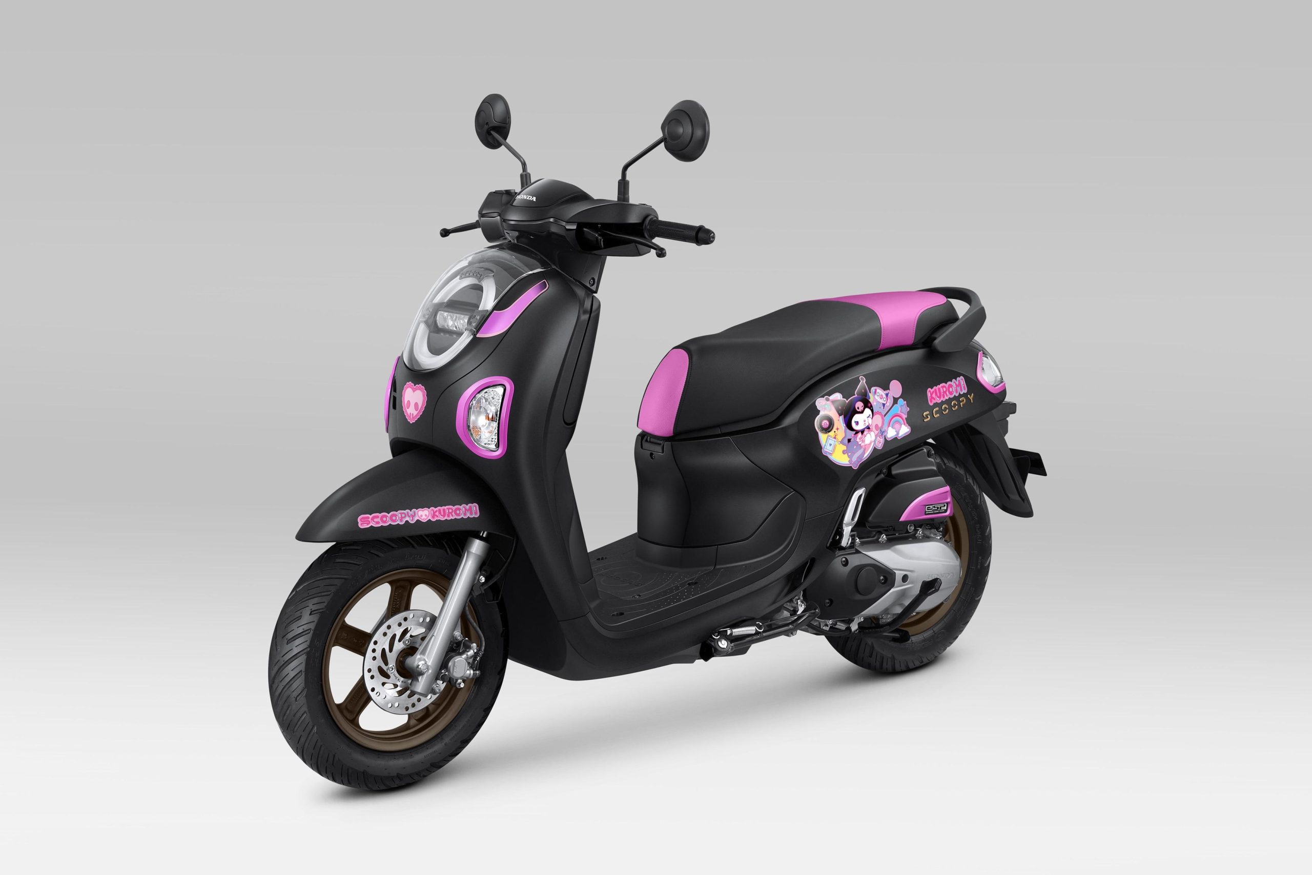 Honda Scoopy Hadir Dalam Edisi Terbatas Bekerja Sama Dengan Kuromi.