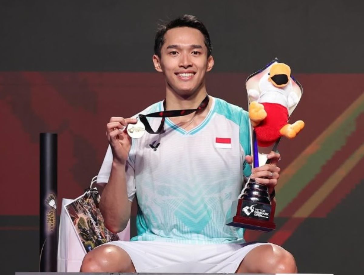 Denmark Open 2025 Jadi Tonggak Bersejarah Bagi Jonatan Christie.