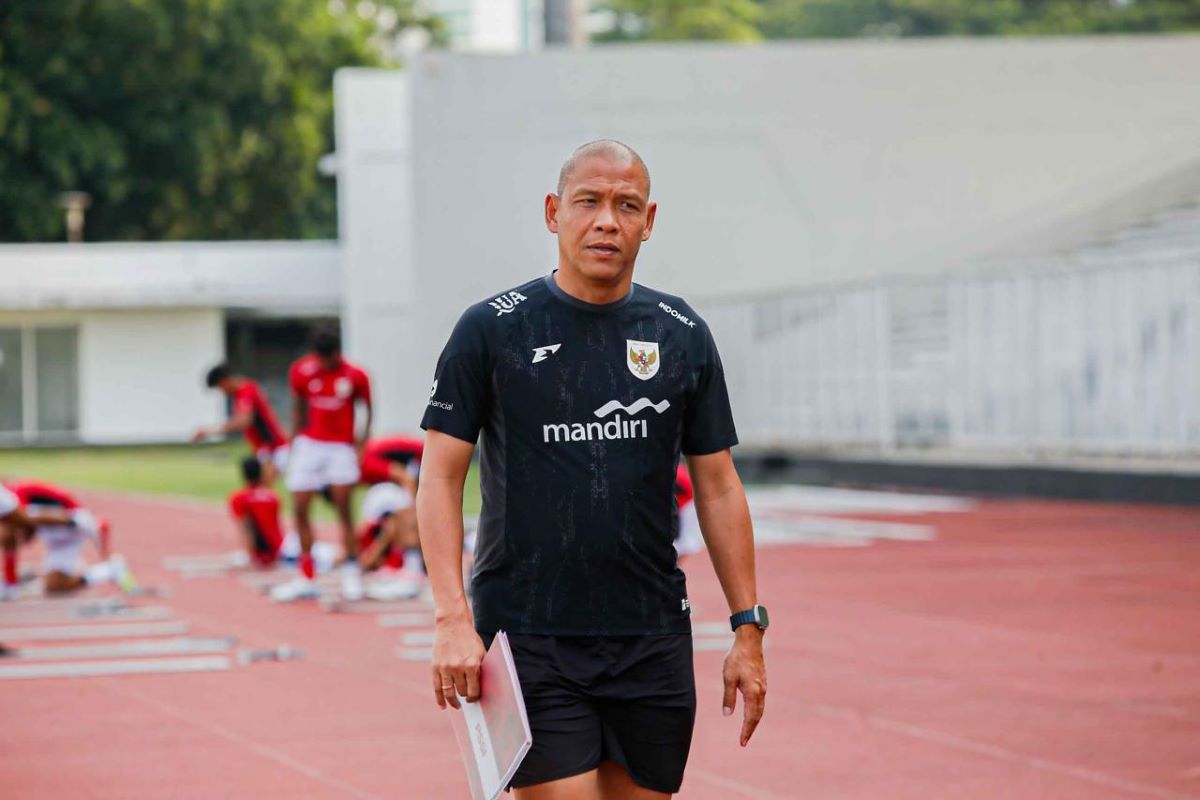 Nova Arianto Sebut Kunci Timnas Indonesia U-17 Kalahkan Brasil.