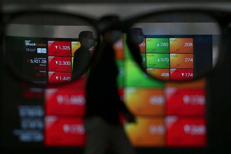 IHSG Hari Ini Anjlok 0,41 Persen Menjadi 7.528 Poin.