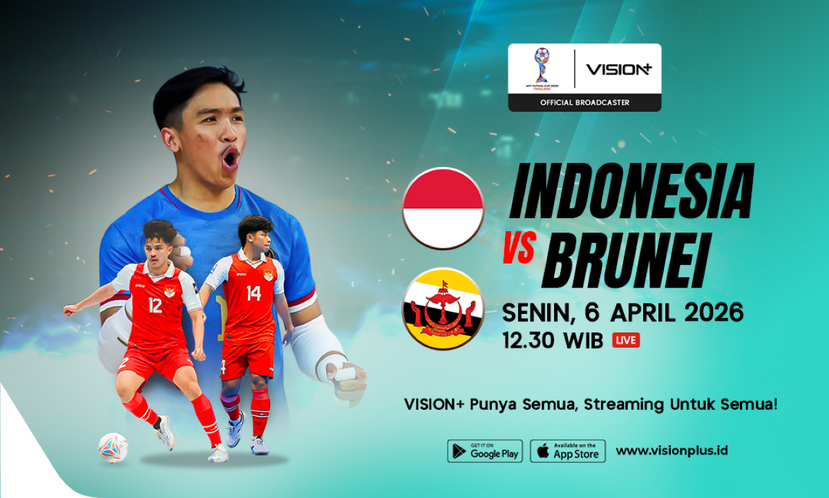 Tautan Siaran Langsung Futsal Indonesia vs Brunei, Saksikan di VISION+! | carnoky.com Tautan Siaran Langsung Futsal Indonesia vs Brunei, Saksikan di VISION+!